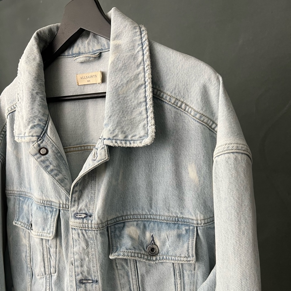 ALLSAINTS Oversized Denim Jacket